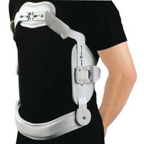 Slika Medi 4C flex hiperekstenzijska opornica z zaponko na gumb