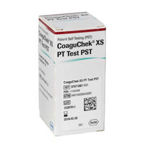 Slika CoaguChek XS PT, XS PT test PST in PT Test, 24 ali 2x24 testnih trakov