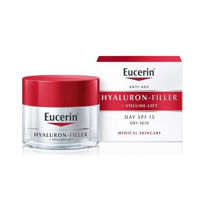 Slika Eucerin Hyaluron-Filler + Volume-Lift  dnevna krema za suho kožo z ZF 15, 50 mL