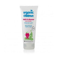 Slika Green People otroški šampon za tuširanje in kopel z malino, 200 mL