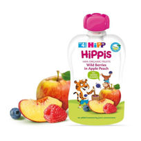Slika Hipp Hippis sadno veselje gozdni sadeži z jabolki in breskvami, 100 g