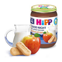 Slika HiPP zdrobova kašica baby keks z jabolki, 190 g