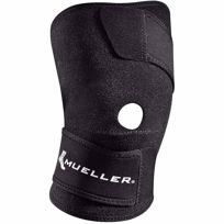 Slika Mueller steznik za koleno z odprto pogačico
