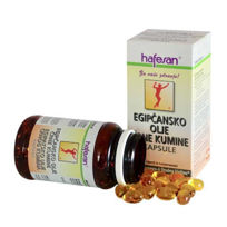 Slika Hafesan egipčansko olje Črne kumine 500 mg, 60 kapsul ali KOMPLET