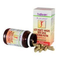 Slika Hafesan Listi rdeče vinske trte + Divji kostanj + Rutin, 30 kapsul ali KOMPLET