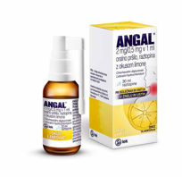 Slika Angal S oralno pršilo/raztopina z okusom LIMONE, 30 mL