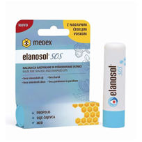 Slika Elanosol SOS balzam za razpokane in poškodovane ustnice, 5.1 g