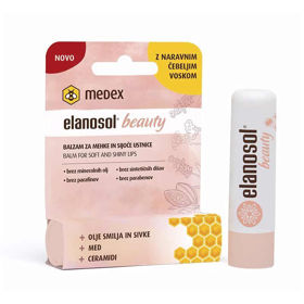 Slika Elanosol Beauty balzam za mehke in sijoče ustnice, 5.1 g