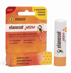 Slika Elanosol Junior otroški balzam za nežne ustnice, 5.1 g