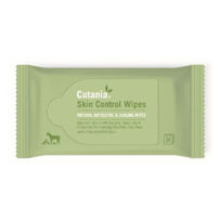 Slika Cutania Control Wipes čistilni robčki za pse, mačke, male živali in konje, 24 robčkov