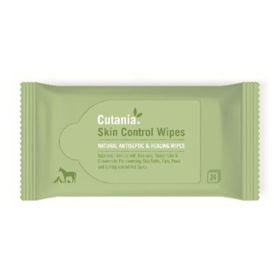 Slika Cutania Control Wipes čistilni robčki za pse, mačke, male živali in konje, 24 robčkov