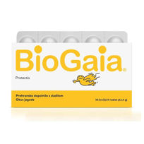 Slika BioGaia ProTectis žvečljive tablete z okusom jagode, 30 tablet