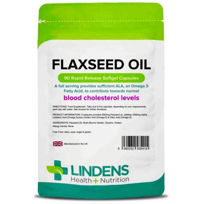 Slika Lindens laneno olje 1000 mg, 90 kapsul