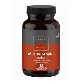 Slika TerraNova multivitamini za moške, 50 kapsul