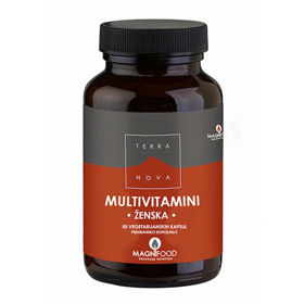 Slika TerraNova multivitamini za ženske, 50 kapsul