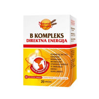 Slika Natural Wealth B kompleks DIREKTNA ENERGIJA, 20 vrečic