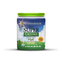 Slika SunWarrior Ormus Super Greens super-zelenje, poprova meta, 227 ali 454 g