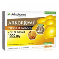 Slika Arkoroyal Gelee Royale bio matični mleček 1.000 mg - ampule, 20 x 10 mL