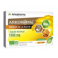 Slika Arkoroyal Gelee Royale bio matični mleček 1.500 mg - ampule, 20 x 10 mL