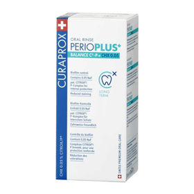 Slika Curaprox PerioPlus+ Balance CHX 0.05 ustna voda, 200 mL