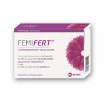 Slika Femifert inositol + folna kislina, 20 kapsul