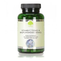 Slika G&G Vitamins C 750 mg vitamin z bioflavonoidi iz citrusov, 120 kapsul