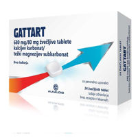 Slika GATTART 680 mg/80 mg, 24 žvečljivih tablet