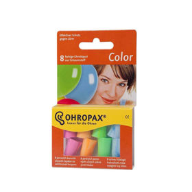 Slika Ohropax barvni zamaški za ušesa, 8 zamaškov