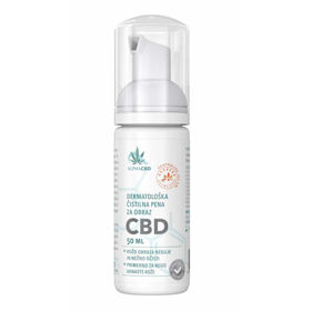 Slika Alpha CBD dermatološka čistilna pena za obraz, 150 mL