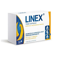 Slika Linex mlečnokislinske bakterije, 32 kapsul