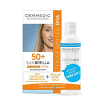 Slika Dermedic Sunbrella zaščitna krema za kožo s hrhkimi kapilarami ZF50+, 50 mL