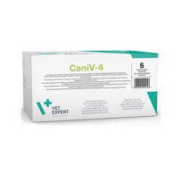 Slika VetExpert Caniv-4 hitri test borelija, anaplazma, erlichia, Dirofilarija, 5 testov