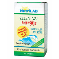 Slika Nutrilab Zeleni Val Energije, 60 kapsul
