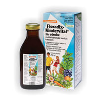 Slika Floradix Kindervital multivitaminski tonik, 250 mL