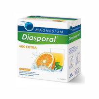 Slika Magnesium diasporal 400 EXTRA z okusom pomaranče, 20 vrečk