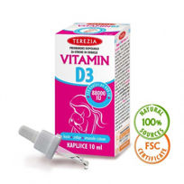 Slika Terezia D3 vitamin - kapljice, 10 mL
