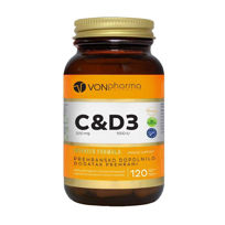 Slika VONpharma Vitamin C & D3, 120 tablet