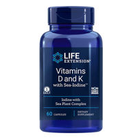 Slika Life Extension D + K vitamin, 60 kapsul