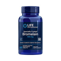 Slika LifeExtension Bromelain 500 mg z enterično prevleko, 60 obloženih tablet
