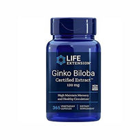 Slika LifeExtension Ginko Biloba 120 mg, 365 kapsul