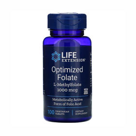 Slika LifeExtension Optimiziran folat L-MetilFolat, 100 vegetarijanskih tablet