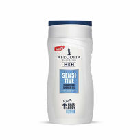 Slika Afrodita Men Extra Sensitive gel za šamponiranje in prhanje, 250 mL