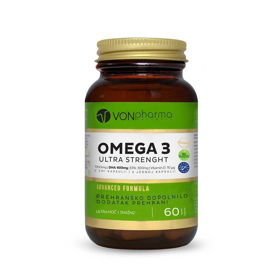 Slika VONpharma Omega 3 Ultra Strenght 600 mg DHA, 60 kapsul
