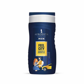 Slika Afrodita Men Feel City gel za šamponiranje in prhanje, 250 mL