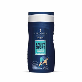 Slika Afrodita Men Enjoy Sport gel za šamponiranje in prhanje, 250 mL