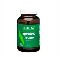 Slika HealthAid Spirulina 500 mg, 60 tablet
