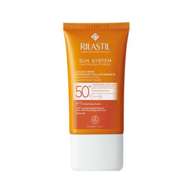 Slika Rilastil Sun System D-clar medium photoprotective krema za poenotenje tena in zaščito pred soncem ZF 50, 40 mL