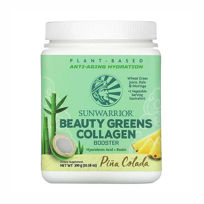 Slika SunWarrior Beauty Greens Kolagen Booster Pina Colada, 1, 12 ali 25 porcij
