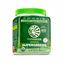 Slika SunWarrior Ormus Super Greens super zelenje naravni okus, 225 ali 450 g