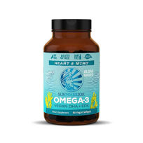 Slika SunWarrior Omega 3 iz morskih alg z DHA & EPA, 60 kapsul